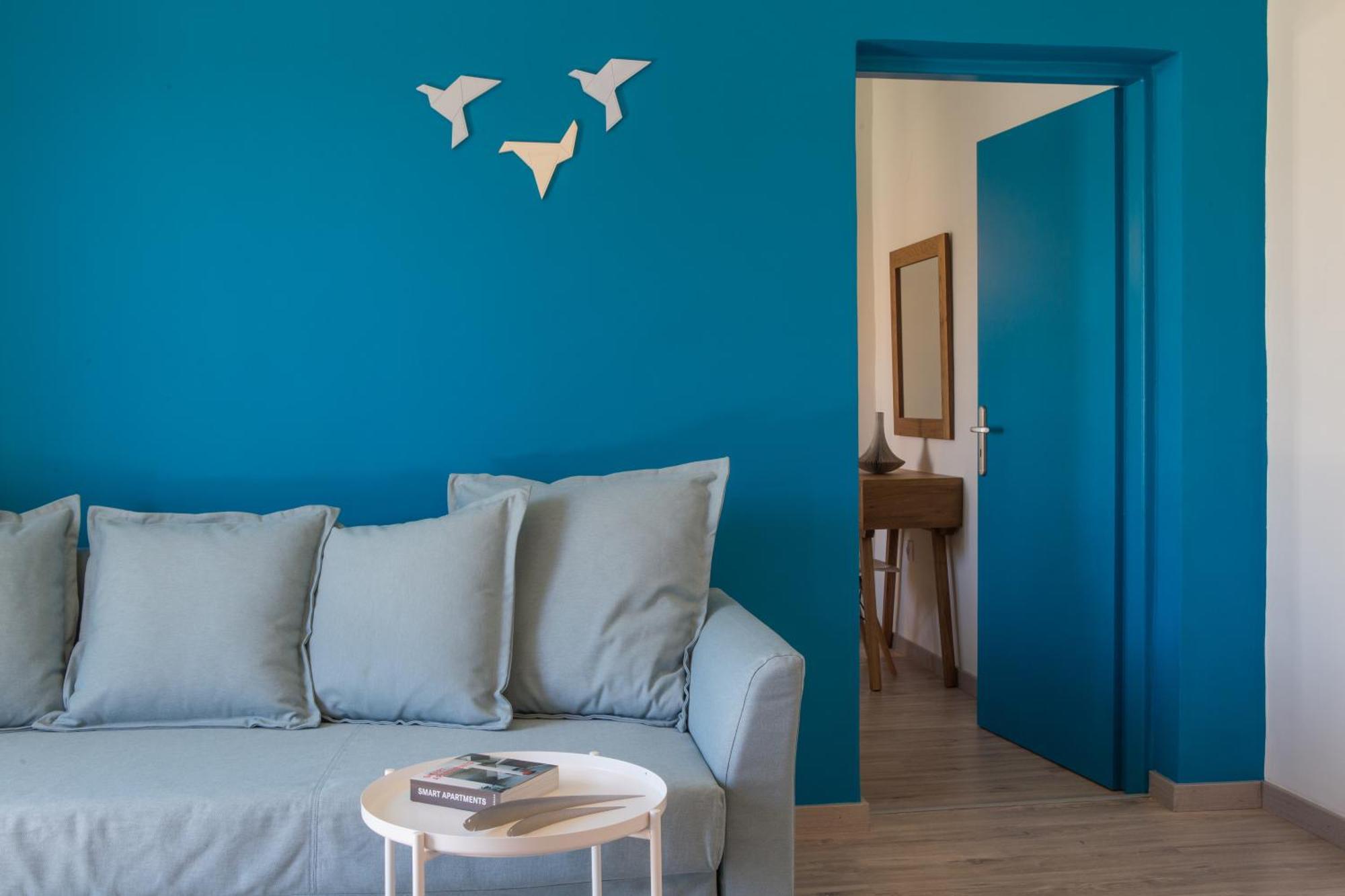 Anemi Blue Apt, Suitable Up To 4, Near The Beach! Rethymno  Екстер'єр фото