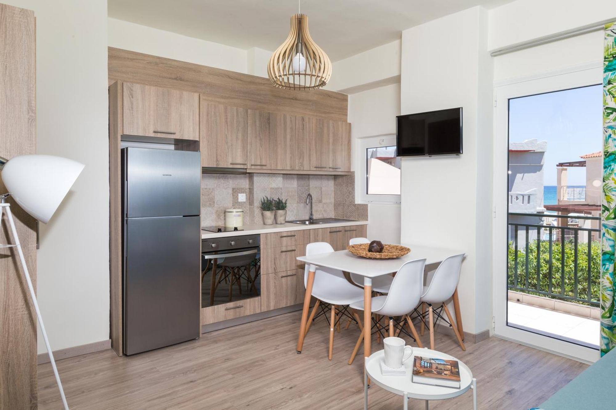 Anemi Blue Apt, Suitable Up To 4, Near The Beach! Rethymno  Екстер'єр фото